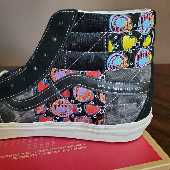 Vans Sk8-Hi 38 Dx Anaheim Factory Positivity Patchwork Men Size 12 - Picture 8 of 11